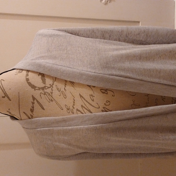 NWT a. moon light gray knit jacket Sz M - Picture 2 of 10